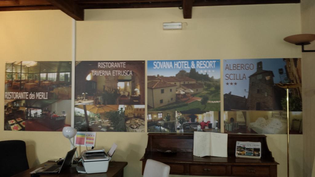 Hotel Scilla 소바나 외부 사진